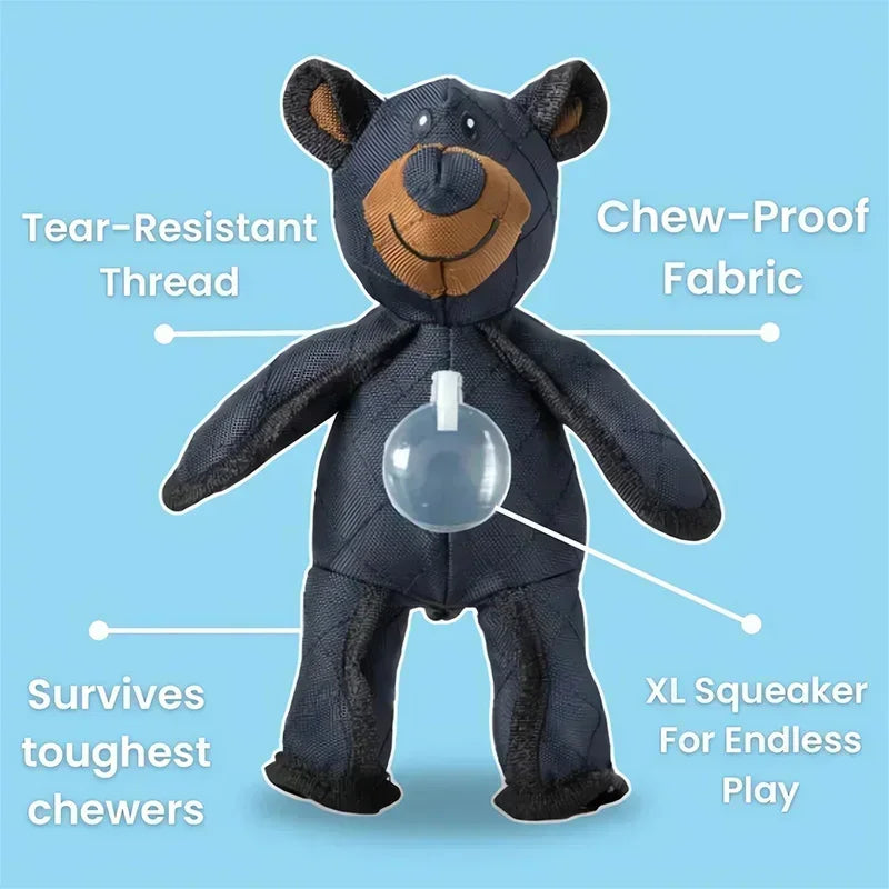 Indestructible Bear Toy for Dogs