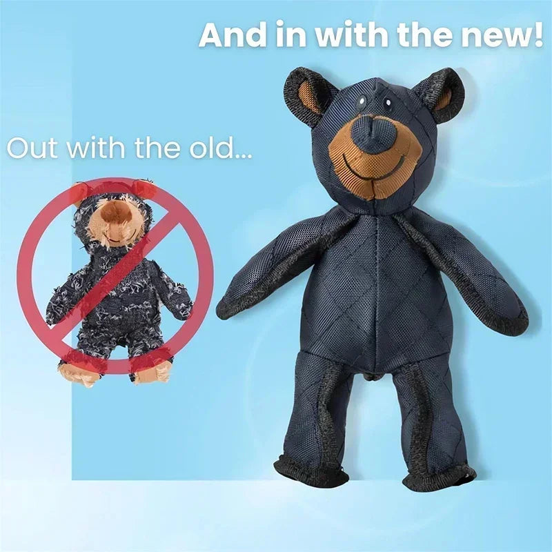 Indestructible Bear Toy for Dogs