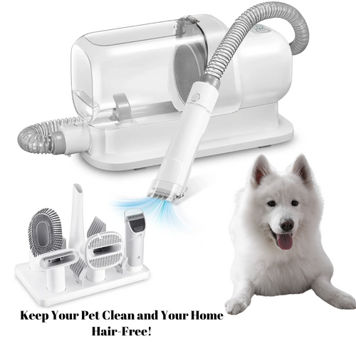 Pet Grooming Vacuum Kit