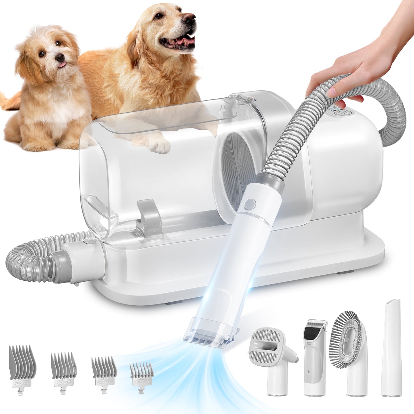 Pet Grooming Vacuum Kit