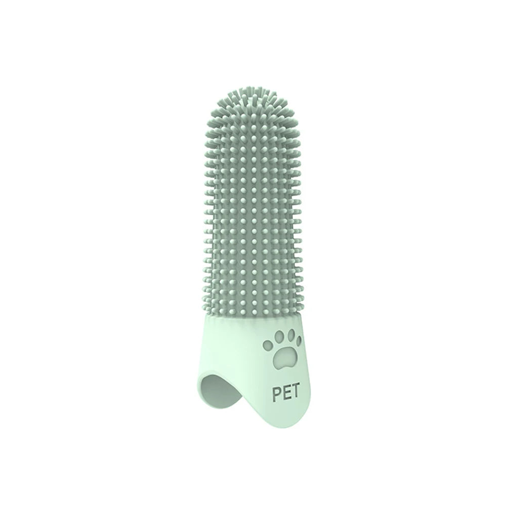 Pet Silicone Toothbrush Fingertips