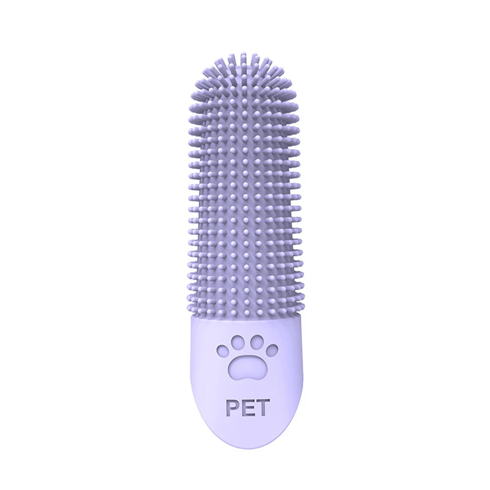 Pet Silicone Toothbrush Fingertips