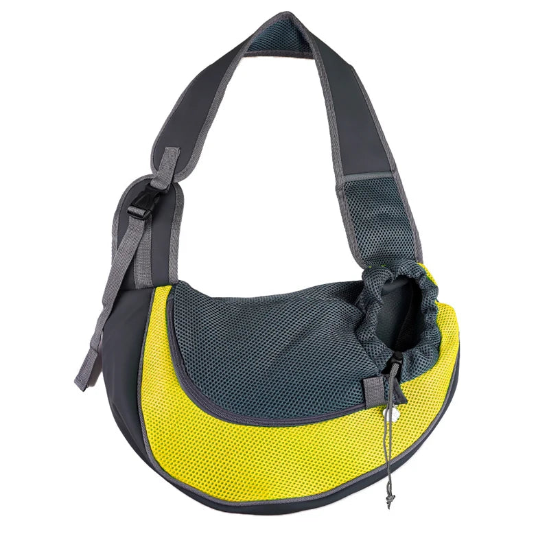 Pet Carrier Sling Bag – Breathable Mesh Crossbody