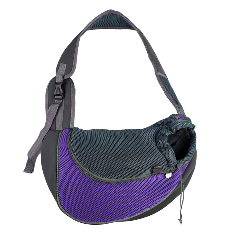 Pet Carrier Sling Bag – Breathable Mesh Crossbody